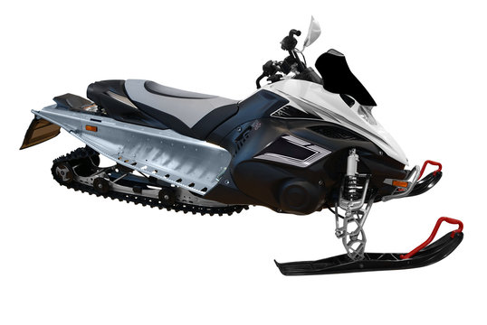 Ski Doo Snowmobile Isolated