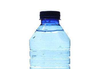 Naklejka premium Half water bottle