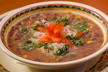 Soup with beans