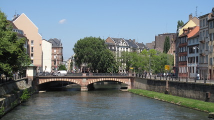 Naklejka premium Canal à Strasbourg