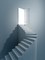 Stairs to light