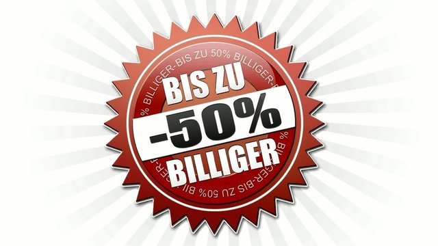 bis zu 50% Billiger