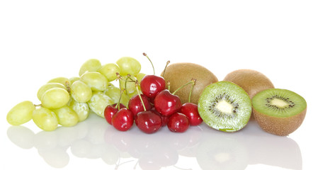 Grapes Cherries Kiwi