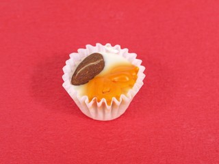 White chocolate candy