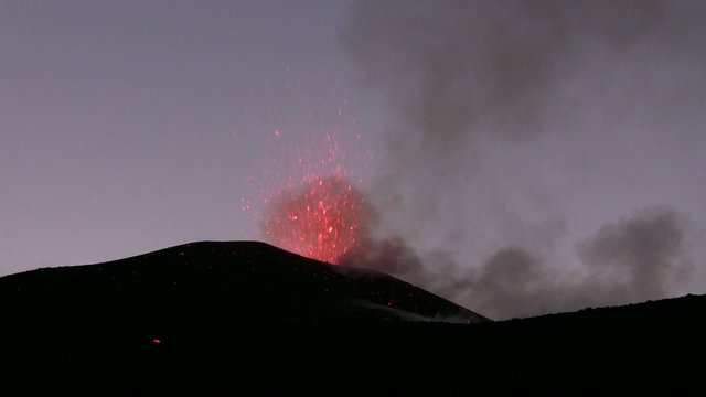 Vulkanausbruch des Etna