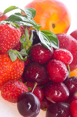 Fresh berries and fruit