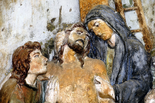 Sacro Monte della SS. Trinità di Ghiffa, Verbania: la Via Crucis