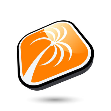 palme urlaub business logo