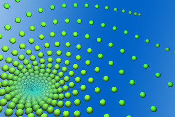 green balls whirl