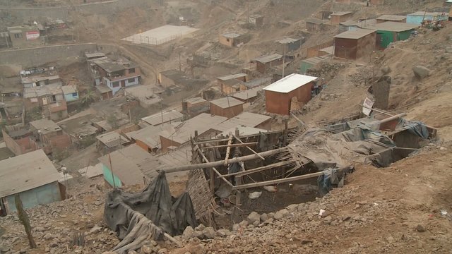 H&uuml;tten in Slums