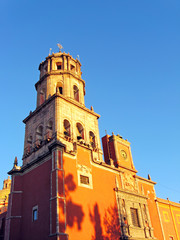 Fototapeta na wymiar Convento de San Francisco in Queretaro, Mexico.
