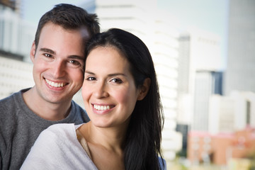 Happy couple
