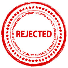 stamp rejected