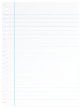 notebook sheet
