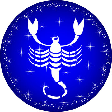sternzeichen button skorpion