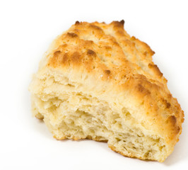 scones on white background