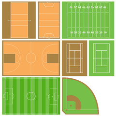 sport fields