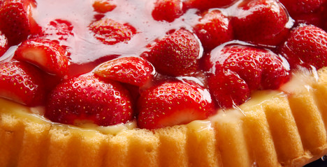 déssert aux fraises