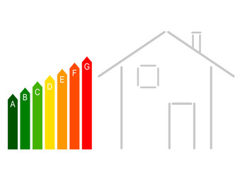 energy label, house