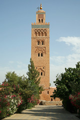Fototapeta premium Marrakech : Minaret de la Koutoubia