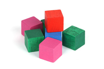 Obraz premium Set of cubes