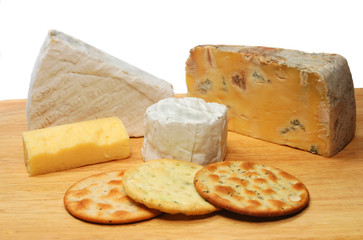 Cheese and biscuits
