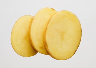 Sliced potato