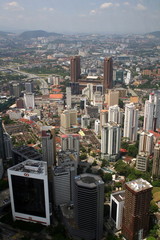 Fototapeta na wymiar Kuala Lumpur skyline