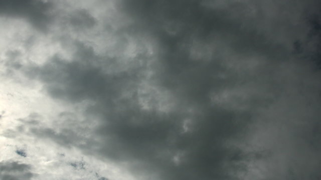 Cloudy sky. Timelapse