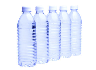 Water Bottle on White