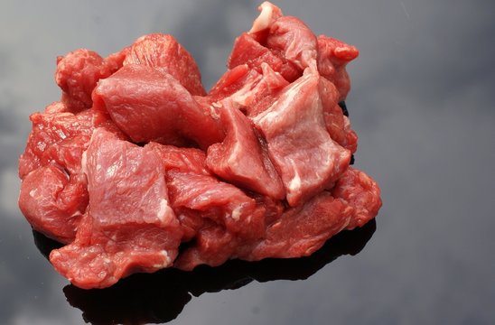 Raw meat