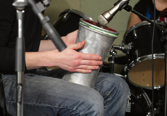 Fototapeta na wymiar drummer