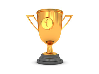 golden trophy