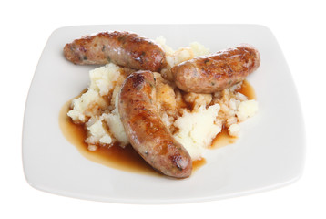 Sausages and Mashed Potato