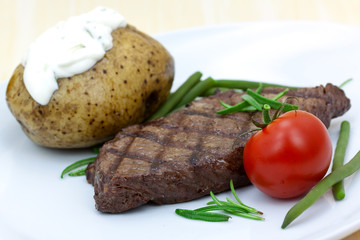 Rumpsteak(Roastbeef) - gegrillt