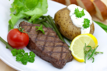 Rumpsteak(Roastbeef) - gegrillt