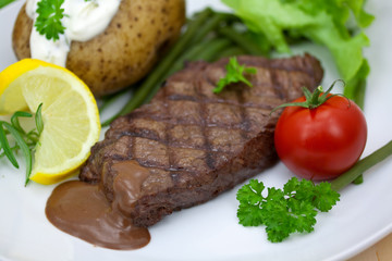Rumpsteak(Roastbeef) - gegrillt