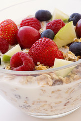 Früchte Müsli