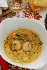 Champignon in salsa d uovo - Contorni della toscana