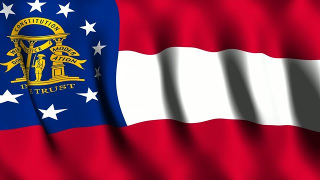 Georgia (US) Flag