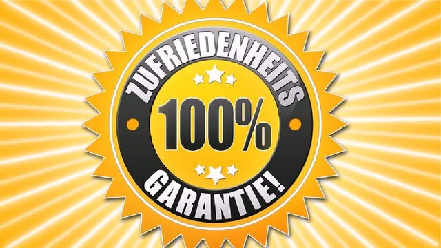 Zufriedenheistgarantie
