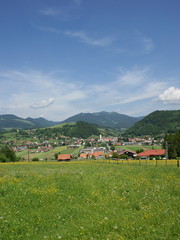 Naklejka premium Marktgemeinde Passail / Oststeiermark / Österreich