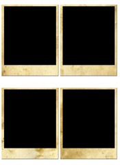Empty polaroids