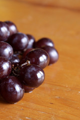 Ripe Red Grapes