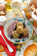 Crocchette alle salamelle - Antipasti Emilia Romagna