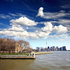 Fototapeta premium The Lower Manhattan Skyline