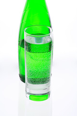 water in the glass