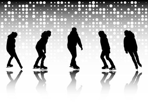 Skating silhouettes