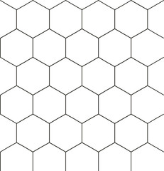 Seamless hexagonal pattern 01