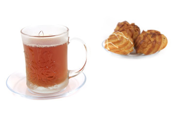 english tea and dessert